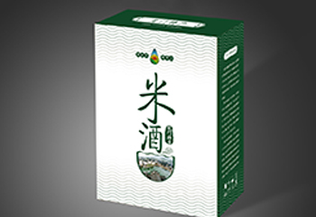 雜糧飲品酒類包裝-米酒特產(chǎn)包裝盒設(shè)計(jì)